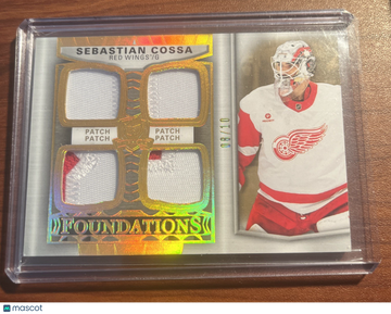 2024 Sebastian Cossa Patch Rookie Upper Deck