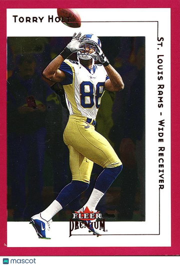 2001 Fleer Premium Torry Holt #177 Ruby