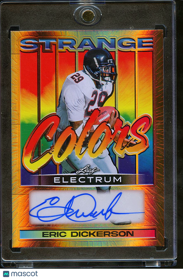 2025 Leaf Electrum Strange Colors Eric Dickerson #SC-ED1 /12