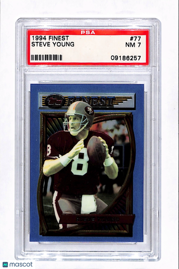1994 Finest Steve Young #77 PSA 7