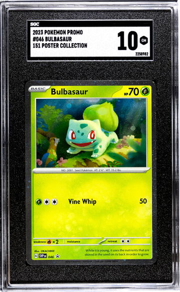 2023 Pokémon Scarlet & Violet SVP Promo Bulbasaur #SVP046 SGC 10