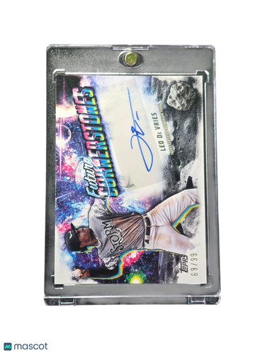 2025 Topps Pro Debut Future Cornerstones Autographs Leodalis De Vries /99