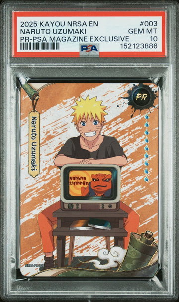 2025 Kayou Naruto Smriti Collectible Card Heaven Scroll Series 1 Promo Psa Exclusive Naruto Uzumaki #NRSAPR003 PSA 10