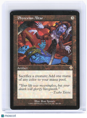 Invasion Phyrexian Altar Non-Foil Rare #306
