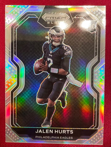 2020 Prizm Black Silver Jalen Hurts
