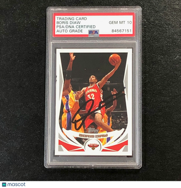 2004 Topps Boris Diaw #65 NBA PSA 10