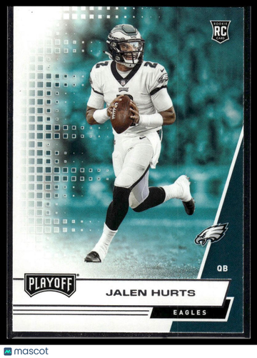 2020 Panini Playoff Jalen Hurts #214 RC