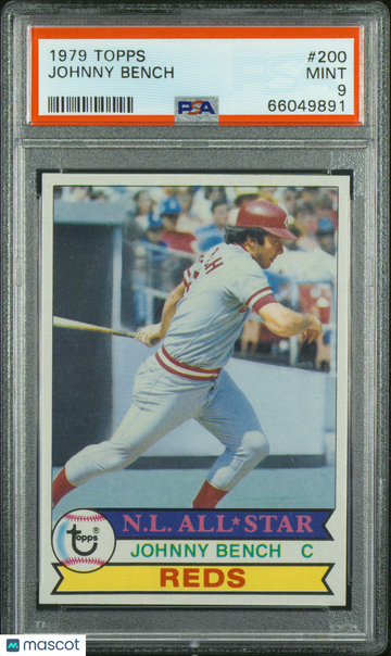 1979 Topps Johnny Bench #200 PSA 9