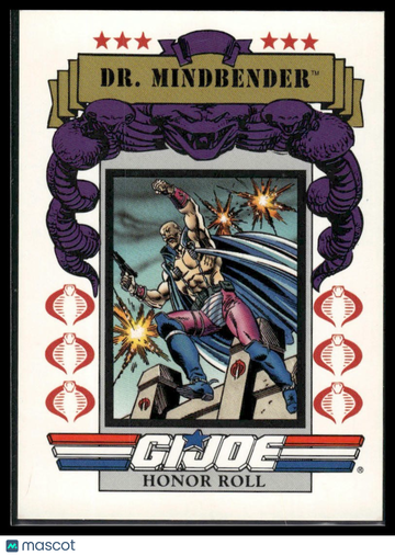1991 GI Joe Dr. Mindbender #176
