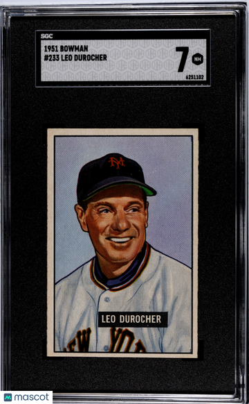 1951 Bowman Leo Durocher #233 SGC 7
