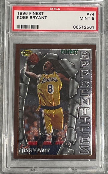 1996 Kobe Bryant Finest #74