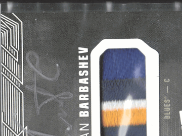 2018 Upper Deck Black Lustrous Rookies Ivan Barbashev #LR-IB /65 Patch