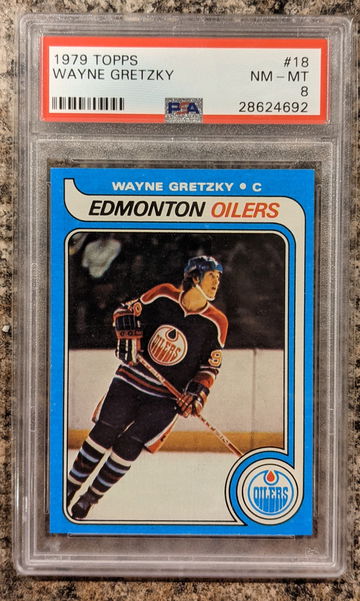 1979 Topps Wayne Gretzky PSA 8 Centered