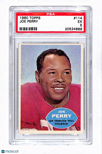 1960 Topps Joe Perry #114 PSA 5