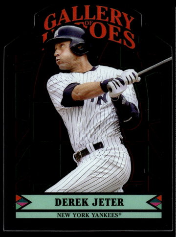 2022 Topps Gallery GOH-22 Derek Jeter Gallery of Heroes Stained Glass