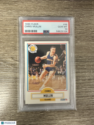 1990 Fleer Chris Mullin #66 PSA 10