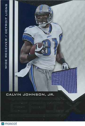 2010 Calvin Johnson Patch