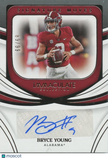 2022 Bryce Young Rookie Panini Authentic