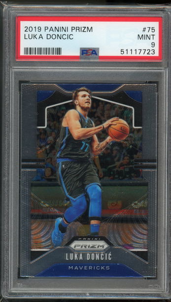 2019 Prizm Luka Doncic PSA 9
