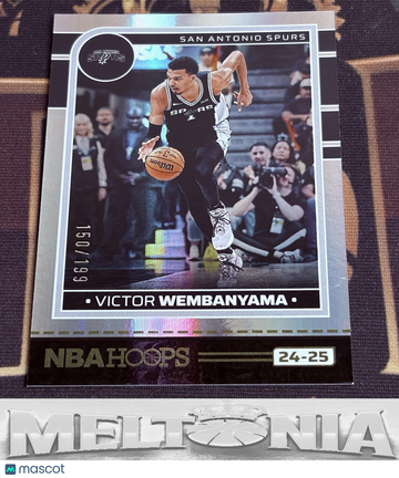2024-25 Hoops Victor Wembanyama #165 Premium Box Set SN