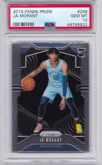 Ja Morant 2019 Prizm PSA 10 