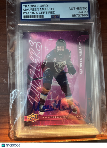 2024 Upper Deck Maureen Murphy #DZ-5 Dazzle Pink Insert PSA