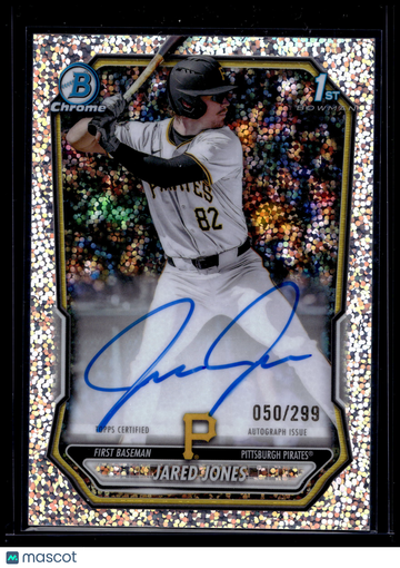 2026 Bowman Chrome Jared Jones #CPA-JJ Speckle Refractor /299 1st Bowman