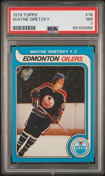 1979 Topps Wayne Gretzky #18 PSA 7