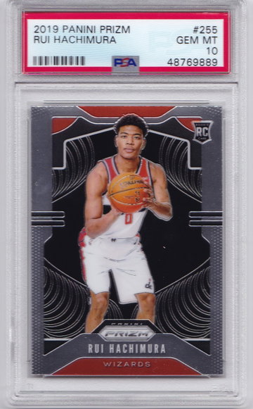 Rui Hachimura 2019 Prizm PSA 10 