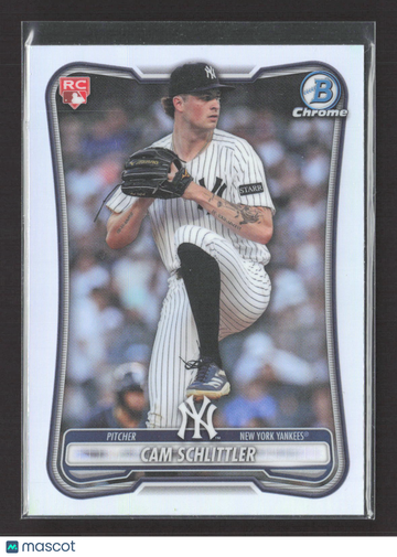 2026 Bowman Chrome Cam Schlittler #53 RC