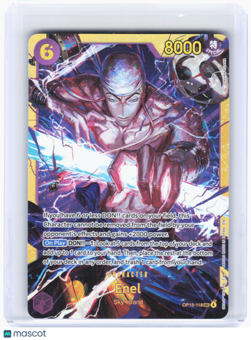 Adventure on Kami's Island Enel Foil Secret Rare #OP15-118
