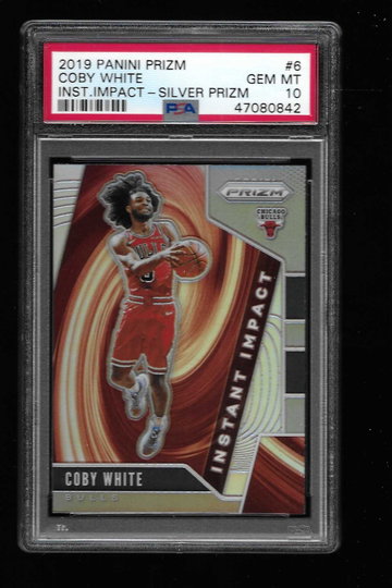 2019 PRIZM COBY WHITE INST IM SILVER
