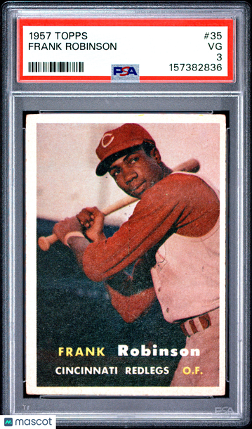 1957 Topps Frank Robinson #35 PSA 3