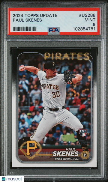 2024 Topps Update Paul Skenes #US288 PSA 9