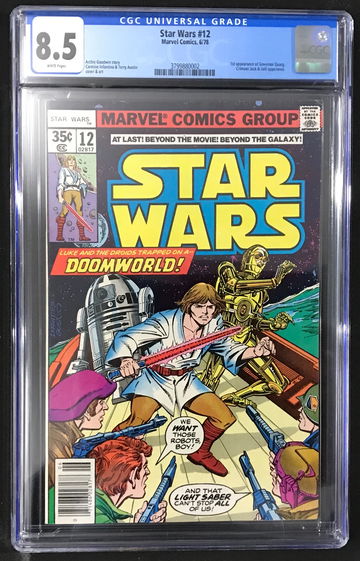 Star Wars #12 Luke and The Droids Trapped on a Doomworld