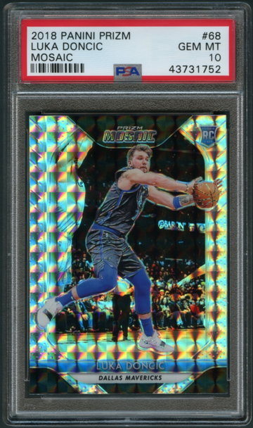 Luka Doncic Mosaic PSA 10