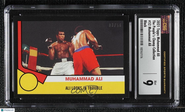 2021 Topps Muhammad Ali The People's Champ Collection - [Base] - Muhammad Ali #52 Black Muhammad Ali CSG 9