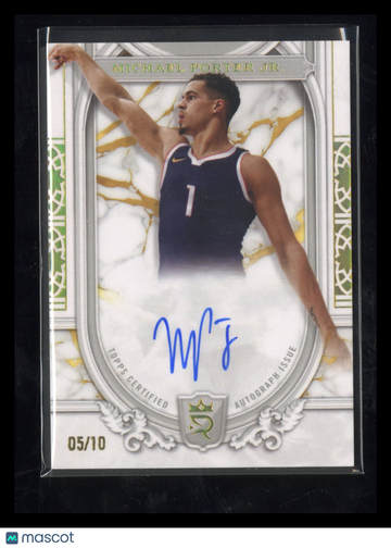 2024 2023-24 Topps Royalty Michael Porter Jr. #SS-MP Superior Auto Gold /10 Topps
