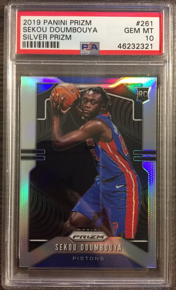Sekou Doumbouya 2019 Prizm Silver PSA 10