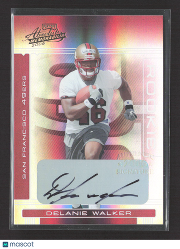 2006 Playoff Absolute Memorabilia Delanie Walker #247