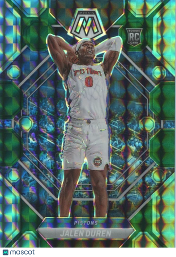 2022-23 Panini Mosaic Jalen Duren #225 Rookie