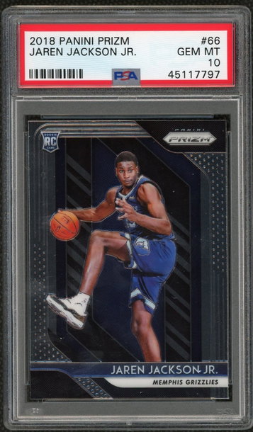 Jaren Jackson Jr 2018 Prizm Rookie PSA 10