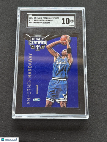 2014-15 Totally Certified Anfernee Hardaway #131 Blue SGC 10