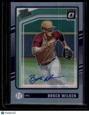 2024 Donruss Brock Wilken #135 Optic Holo Prizms