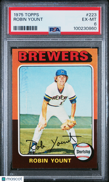 1975 Topps Robin Yount #223 PSA 6