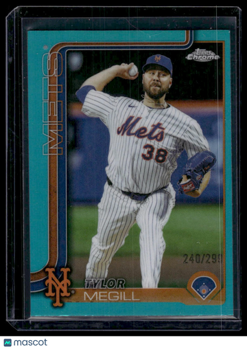 2025 Topps Chrome Update Tylor Megill #USC153 Teal /299