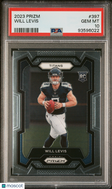 2023 Panini Prizm Will Levis #397 PSA 10