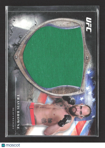2014 Topps UFC Bloodlines Travis Browne #BFJR-TB 091/110 Jumbo Relic