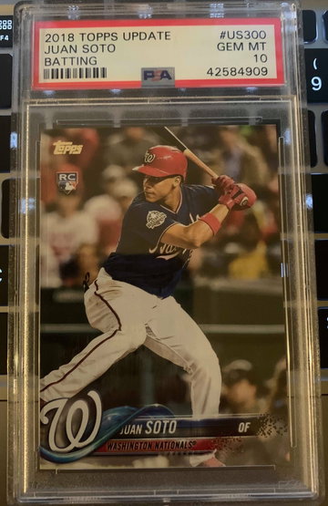 Juan Soto PSA 10 Update