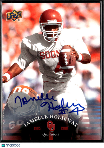 2011 Upper Deck University of Oklahoma Football Jamelle Holieway #50